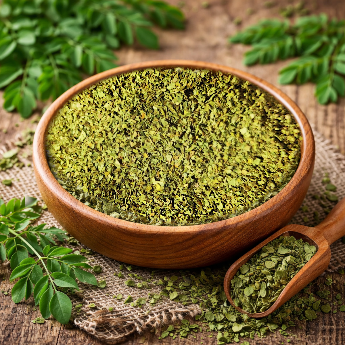 Dried Moringa Leaves